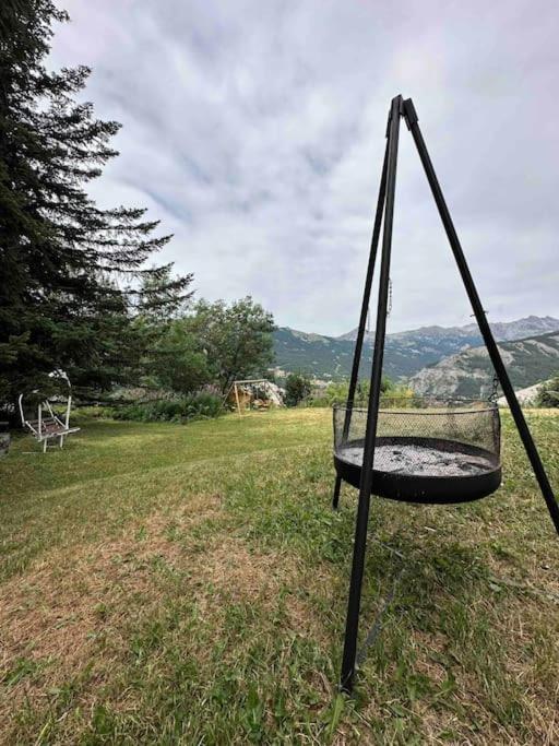Chalet D'Architecte Avec Vue Panoramique Allos Exteriér fotografie