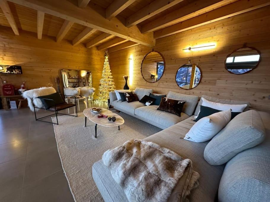 Chalet D'Architecte Avec Vue Panoramique Allos Exteriér fotografie