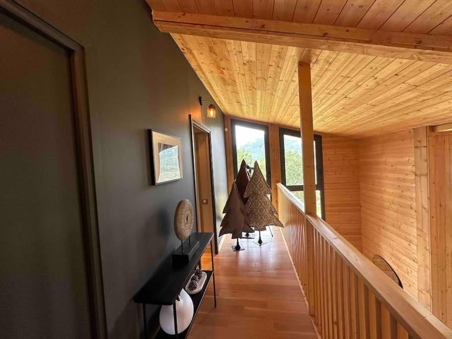 Chalet D'Architecte Avec Vue Panoramique Allos Exteriér fotografie