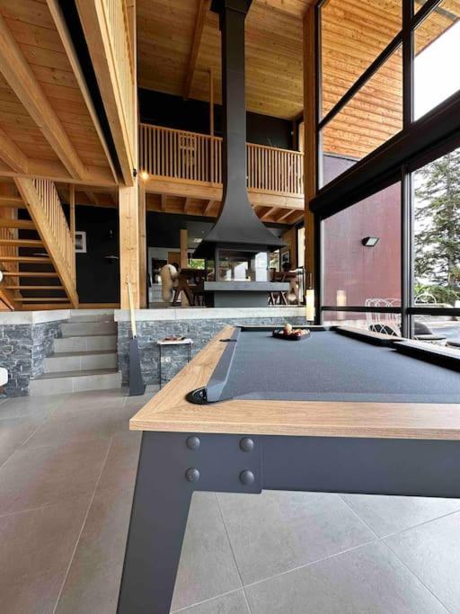 Chalet D'Architecte Avec Vue Panoramique Allos Exteriér fotografie