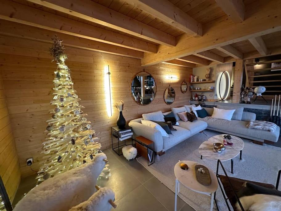 Chalet D'Architecte Avec Vue Panoramique Allos Exteriér fotografie